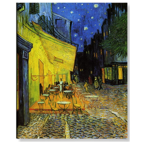 세잔느화실  캔버스액자 고흐-밤의까페테라스 78x69cm
