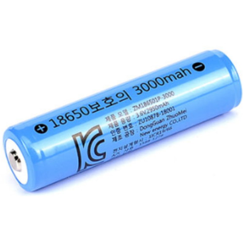 리튬이온 18650 보호회로 충전 건전지 2000mAh (벌크)