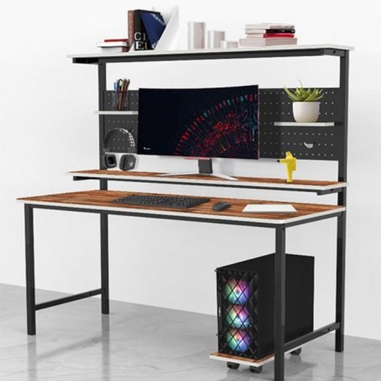 썬라이프 35 F3선반 게이밍 컴퓨터 책상