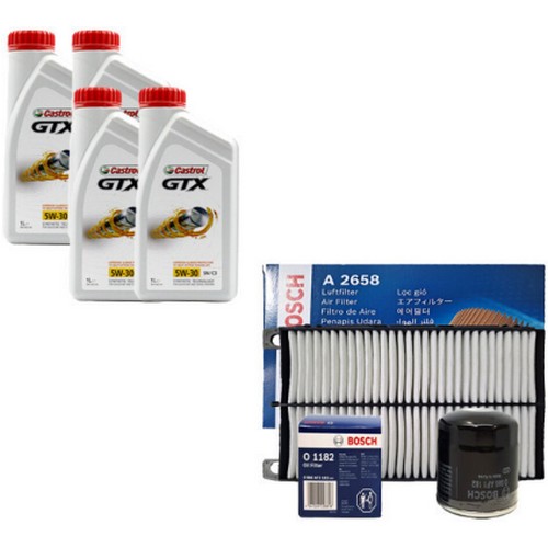 캐스트롤  GTX SP/C3 5W30 4L + 보쉬필터 현대 LF소나타 2.0 LPI