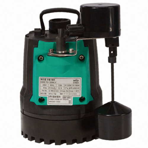 윌로펌프 배수 수중펌프 볼류트형 PD-200MLA