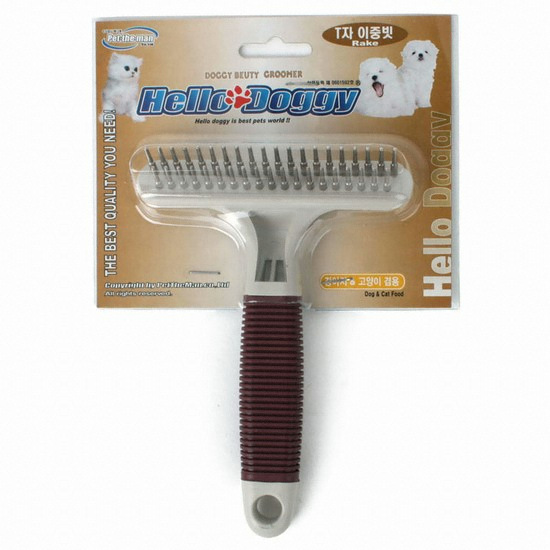 헬로도기 T자 이중빗