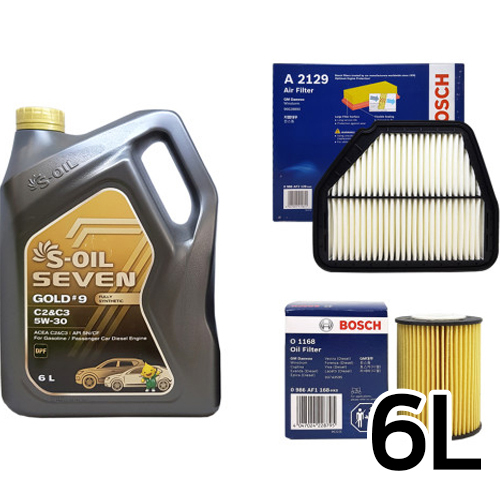 에쓰오일  세븐골드 5W30 + 보쉬필터 윈스톰 2.0 디젤