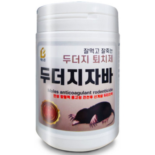 벅스존 두더지자바100g 퇴치 덫 젤리형 복합비료 두더지약
