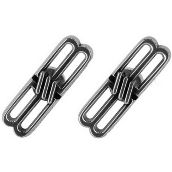 발렌시아가  696221 TZ99I 0911 BB 로고 아이콘 귀걸