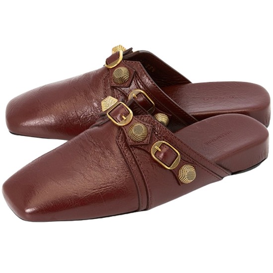 발렌시아가 코지 카골 715556 WAD4F 6080 여자 뮬 슬리퍼