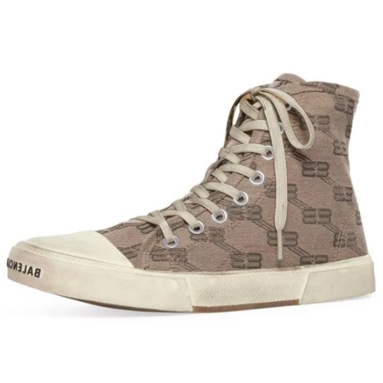 발렌시아가 파리 하이탑 BB 모노그램 스니커즈_688756 W3RQ1 2298