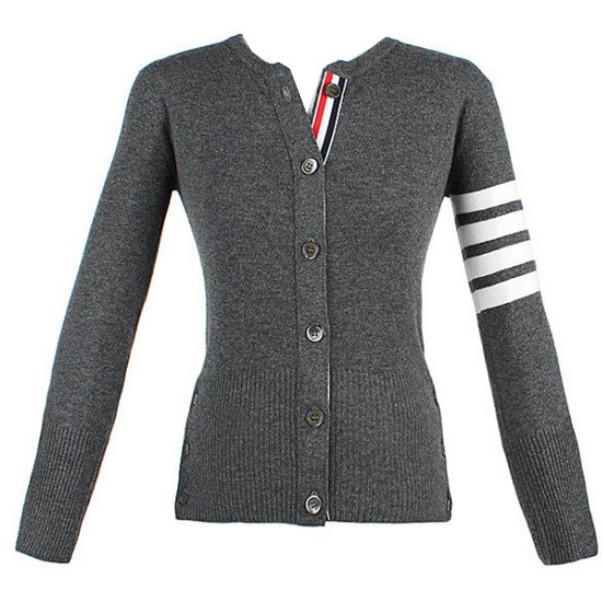 톰브라운 여성 R-NECK 캐시미어 가디건 FKC002A 00011 035