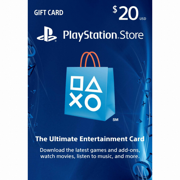 SIE  PSN 플레이스테이션 스토어 카드 북미