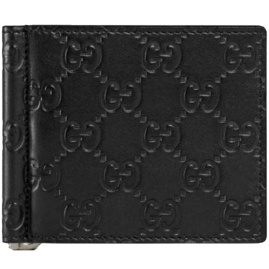 구찌 시그니쳐 머니클립 블랙 170580 CWC1N 1000