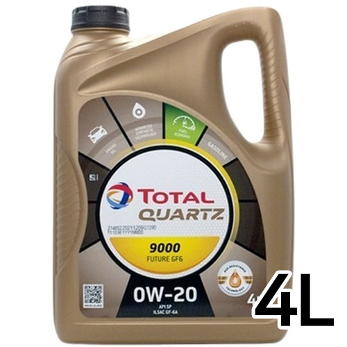 토탈  쿼츠 9000 퓨쳐 GF-6 0W20 4L