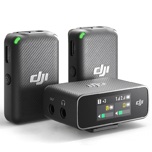 DJI  마이크 2 TX + 1 RX + 충전 케이스