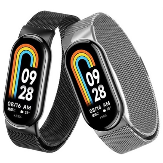 더조은셀러  샤오미 미밴드8 스트랩 밴드 일체형 밀레니즈