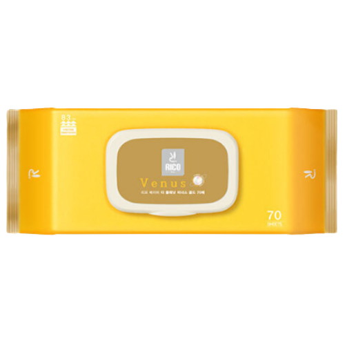 리꼬 더플래닛 비너스 골드 물티슈 캡형 70매