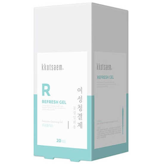 웨트러스트 꽃샘 리프레쉬 젤 여성청결제 1.7g 20개입