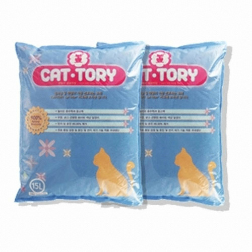 펫퍼민트 캣토리 모래 무향 15L