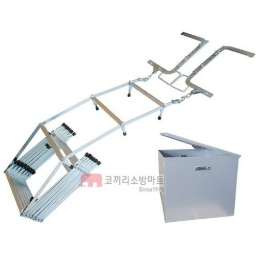 코끼리소방마트 피난사다리 7.6m + 보관함 - 에누리 가격비교