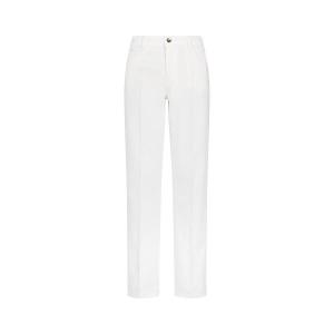 엠포리오아르마니 로고 패치 테이퍼드 데님 팬츠 A523106526