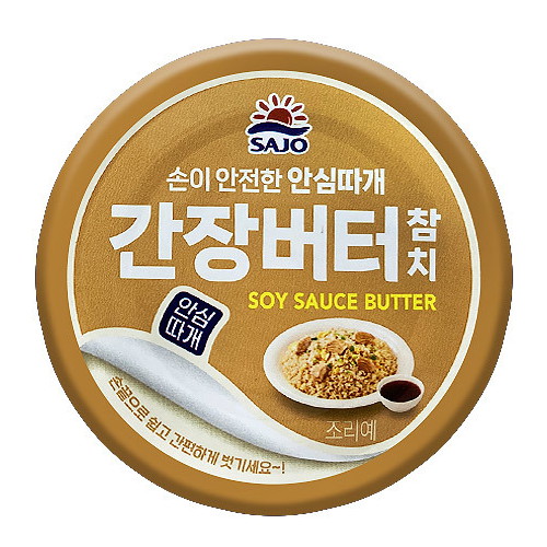 사조대림  간장버터 참치 100g