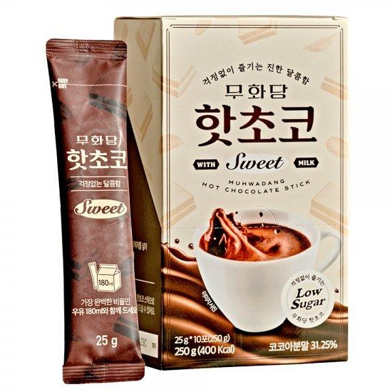 무화당  에리스리톨 저당 핫초코 25g 10개입