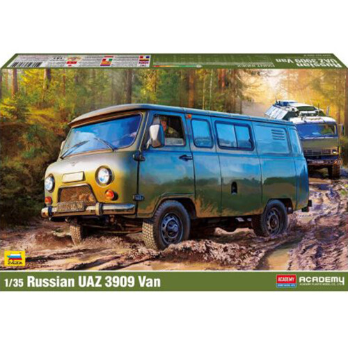 아카데미과학  1/35 러시아 UAZ 3909 밴 13552