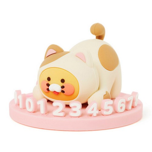 카카오프렌즈  냥냥고양이 춘식이 피규어 주차번호판