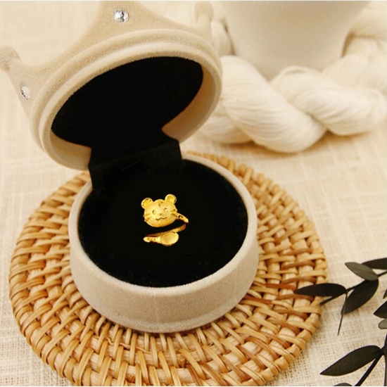 금아당  24k 범띠 토끼띠 돌반지 모음전 1.875g