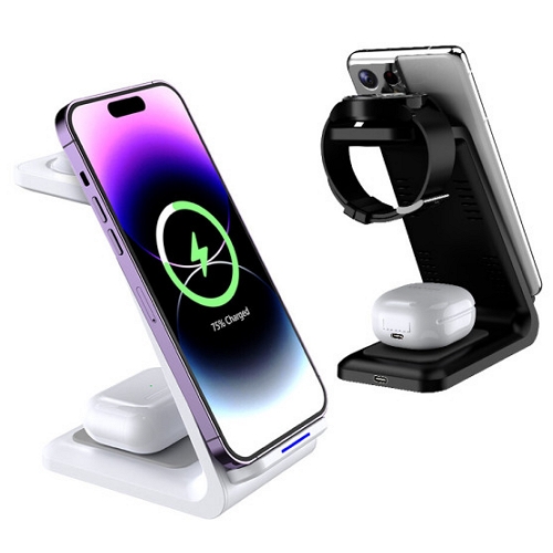 로이체  15W 3in1 무선충전기 WC-301