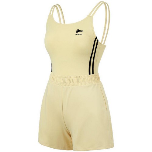 레노마  11자 팬츠 원피스수영복 세트 RN-LS2D871-YE