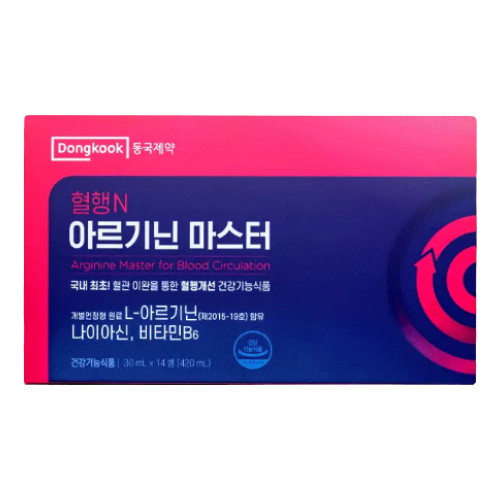 동국제약 혈행N 아르기닌 마스터 30ml 14병