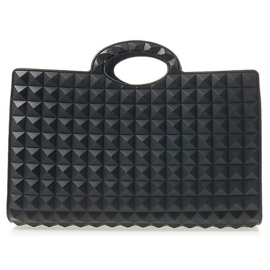 발렌티노 르 트루아지엠 스터드 토트백_2W0B0M00 QGX 0NO