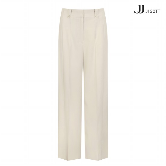 하이 웨이스트 와이드 팬츠 GM8A0SL30