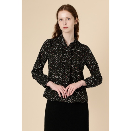 BCBG 이코이 프린트 블라우스 B3F8B425