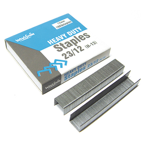 화신공업  제본용 스테이플 23/12 H13 12mm 10개