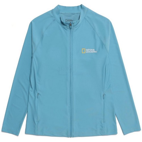 내셔널지오그래픽  베이직 집업 래쉬가드 N232MRG700 G MINT