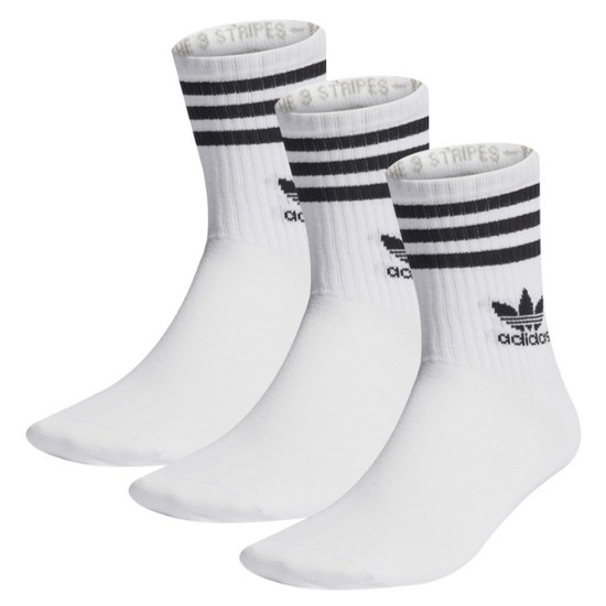 아디다스  미드컷 크루 삭스 3P IJ0733