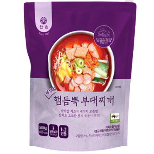 한촌설렁탕  네가지 햄듬뿍 부대찌개 500g