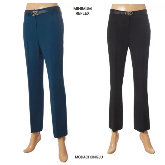 미니멈 NC09 벨티드 스트레이트핏 슬랙스 MXCGWP7060 10495990