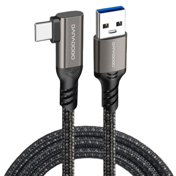 바라보고  USB 3.1 C타입 ㄱ자 케이블