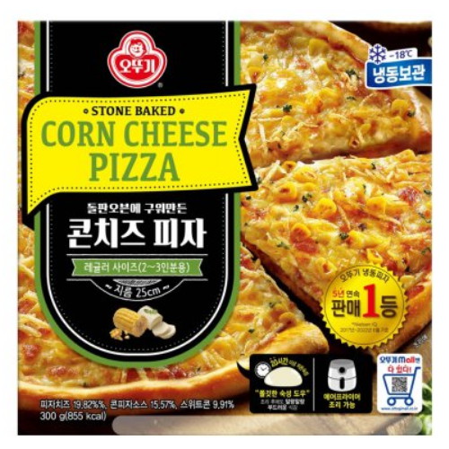 오뚜기  콘치즈 피자 300g