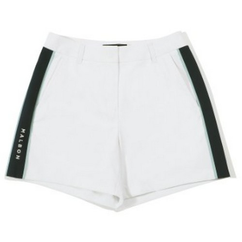 말본골프  여성 사이드 블럭 숏 팬츠 (M2322PHP32WHT)