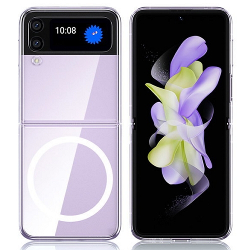 태블리스  갤럭시Z 플립4 맥세이프 호환 투명 실리콘 케이스 ZF-20214