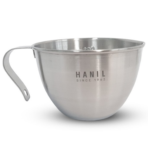 한일스텐레스  손잡이 계량 믹싱볼 250ml
