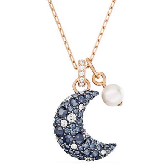 스와로브스키  Luna 로즈골드 목걸이 5671585