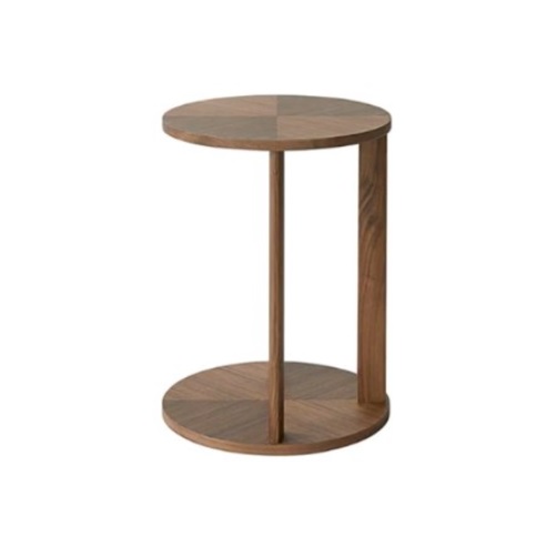 까사미아 MK 우드 원형 사이드테이블