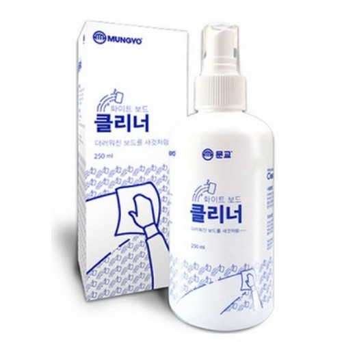 문교  화이트보드 크리너 250ml 스프레이형 클리너