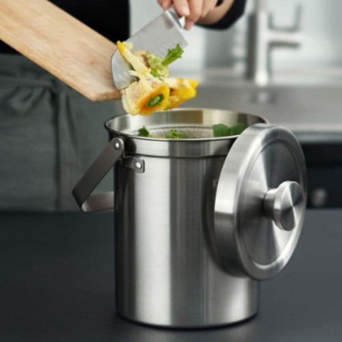 키친아트  가정용 올스텐 음식물쓰레기통 3L 싱크대 음쓰통