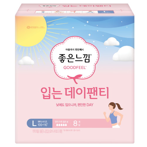 좋은느낌 입는 데이팬티 대형 8개