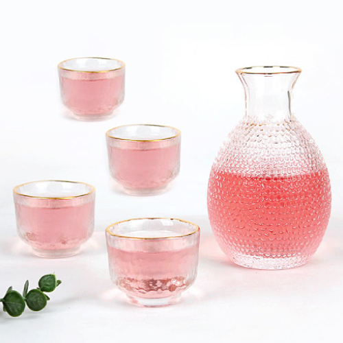 레벤호프 골드림 술병1P + 소주잔 4P