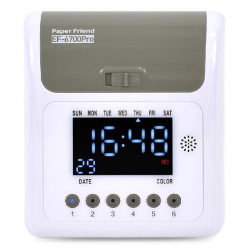 현대오피스  출퇴근기록기 EF-6700Pro